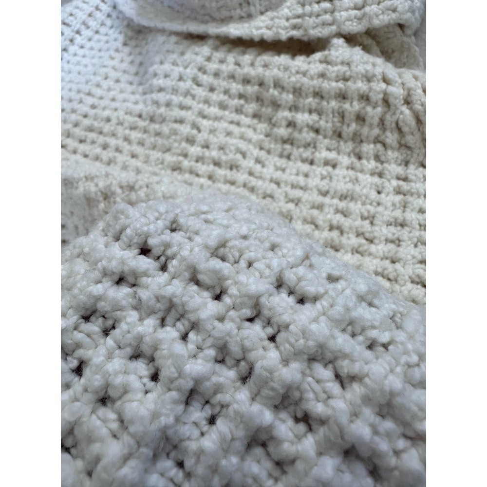 NWT free people ivory sky scraper pull over high low knitted vest - Picture 6 of 9